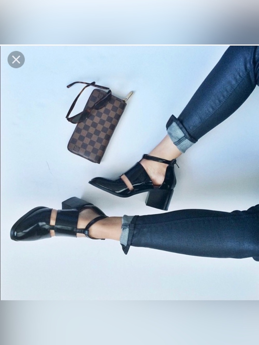 Jeffrey Campbell Melina cut out booties heel shoes 9